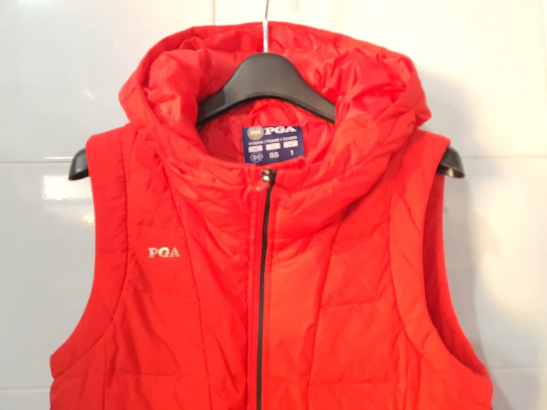 PGA 골프 여성 덕다운 후드 베스트 상품이미지2