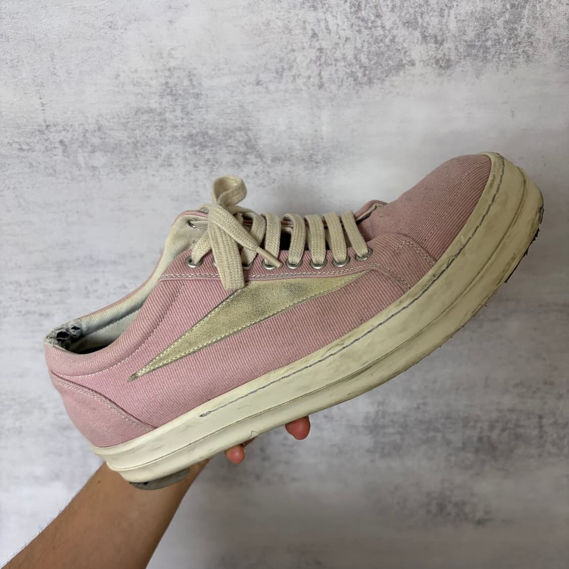 릭오웬스 반스 다크쉐도우 핑크 상품이미지3