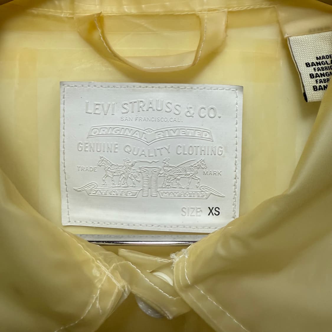 리바이스 pvc 트러커 자켓 상품이미지4