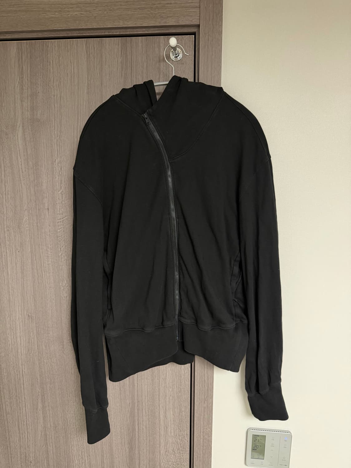 누마레 커브드 후드집업 XL  상품이미지1