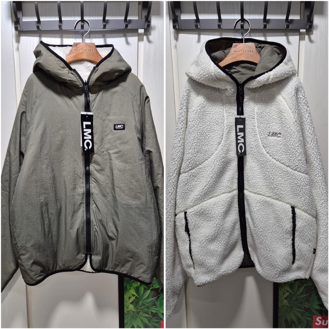 (타임세일)(새상품)LMC 후드 양면 자켓 상품이미지1