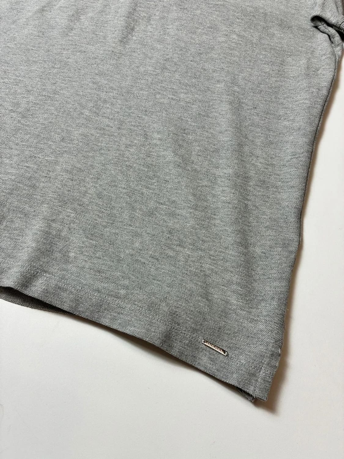 디젤 00's 스틸로고 데님 카라 반팔 티셔츠 PN9191 상품이미지4