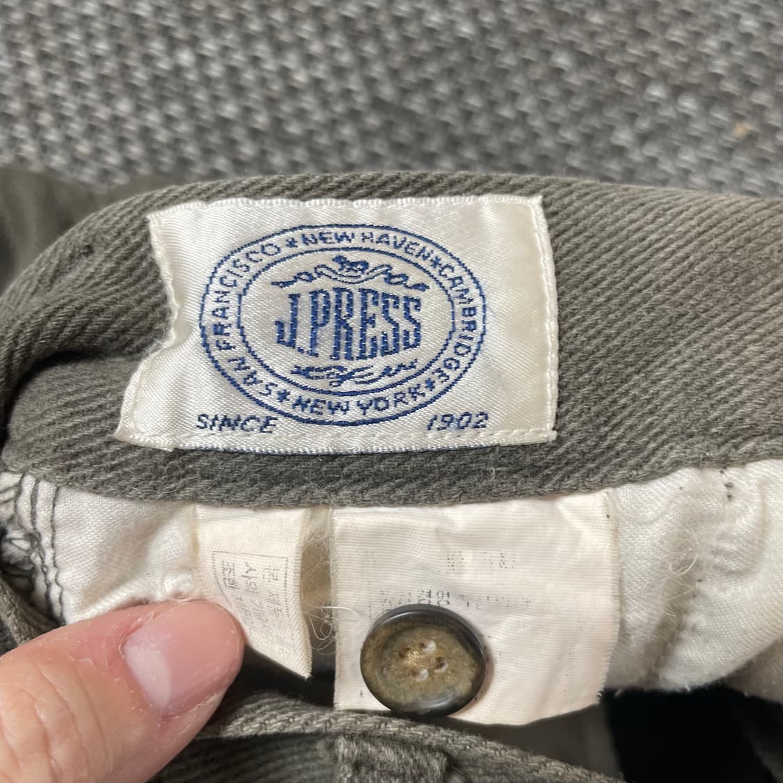 (34) 제이프레스 브라운 코듀로이 팬츠 상품이미지5