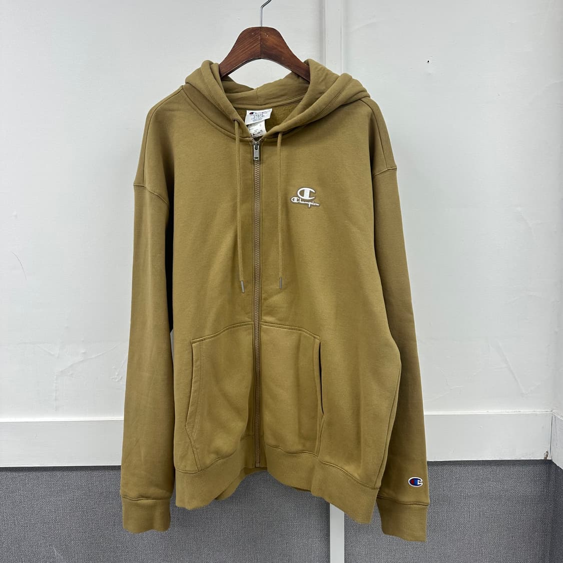 champion 챔피온 기모 후드 집업 110 국내정품 s203 상품이미지7