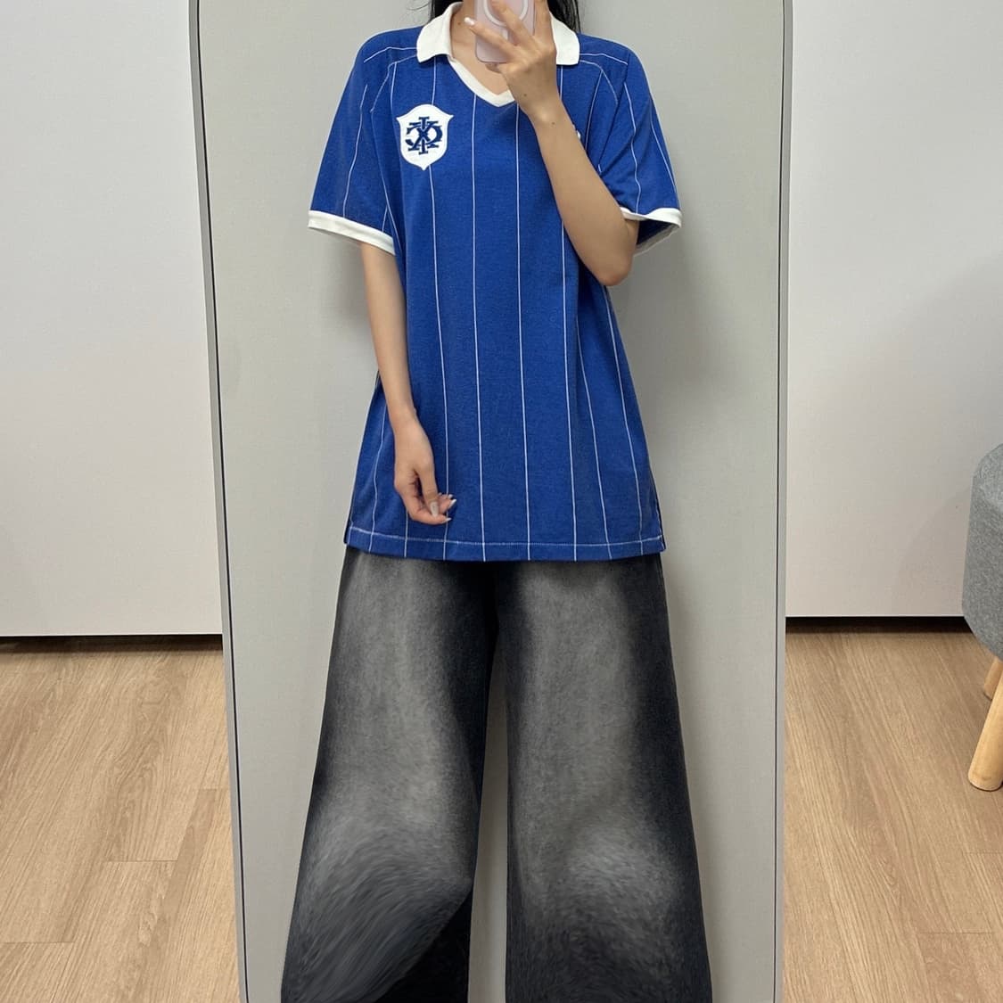 나이키 브라질 국대 블록코어 포카리 반팔 티셔츠 상품이미지1