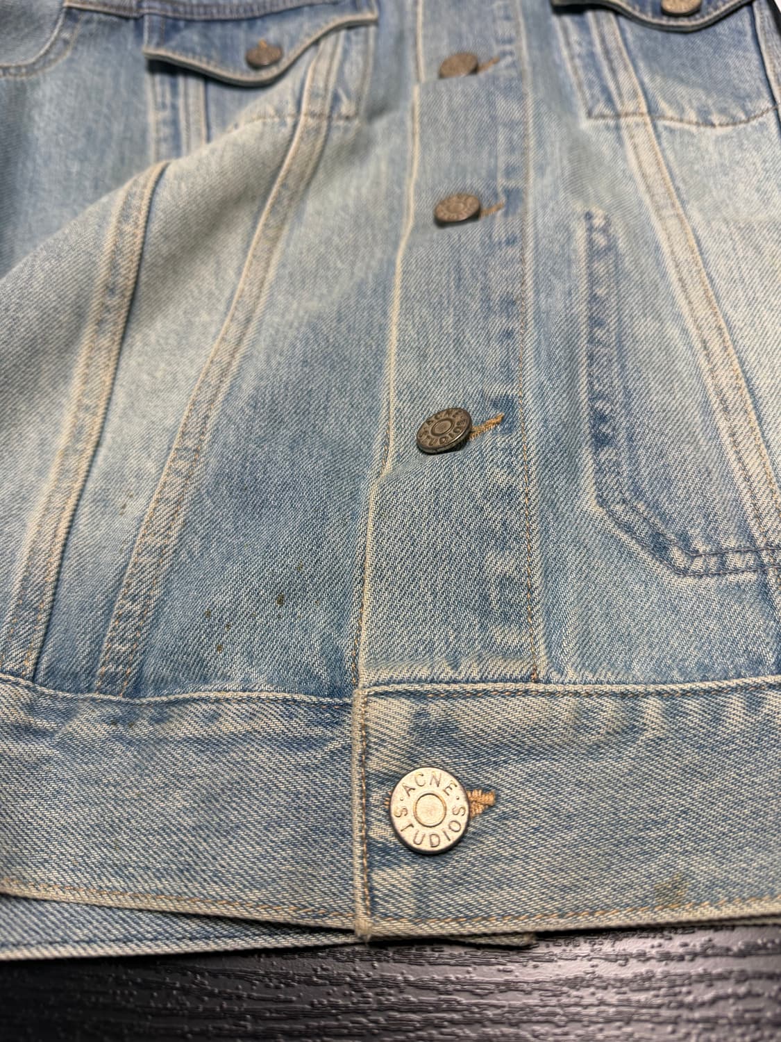 아크네 스튜디오 청 데님 아오야마 자켓 상품이미지8