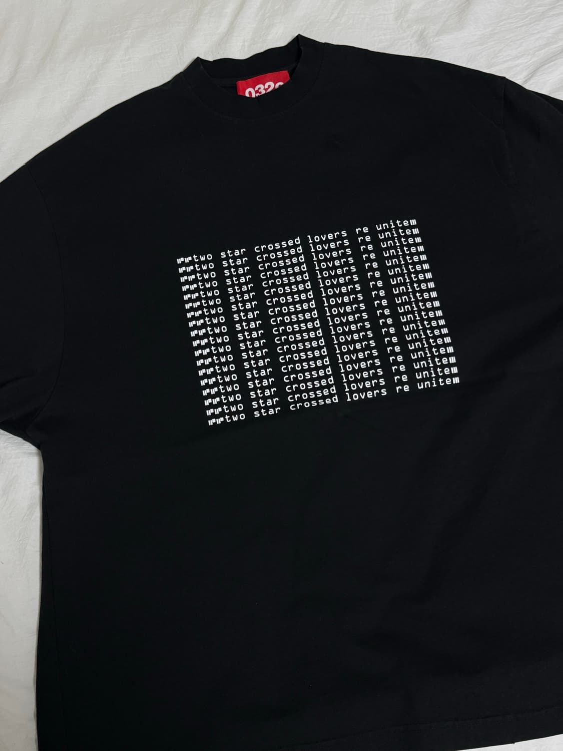 032c 서울 오버사이즈드 반팔 티셔츠 상품이미지1