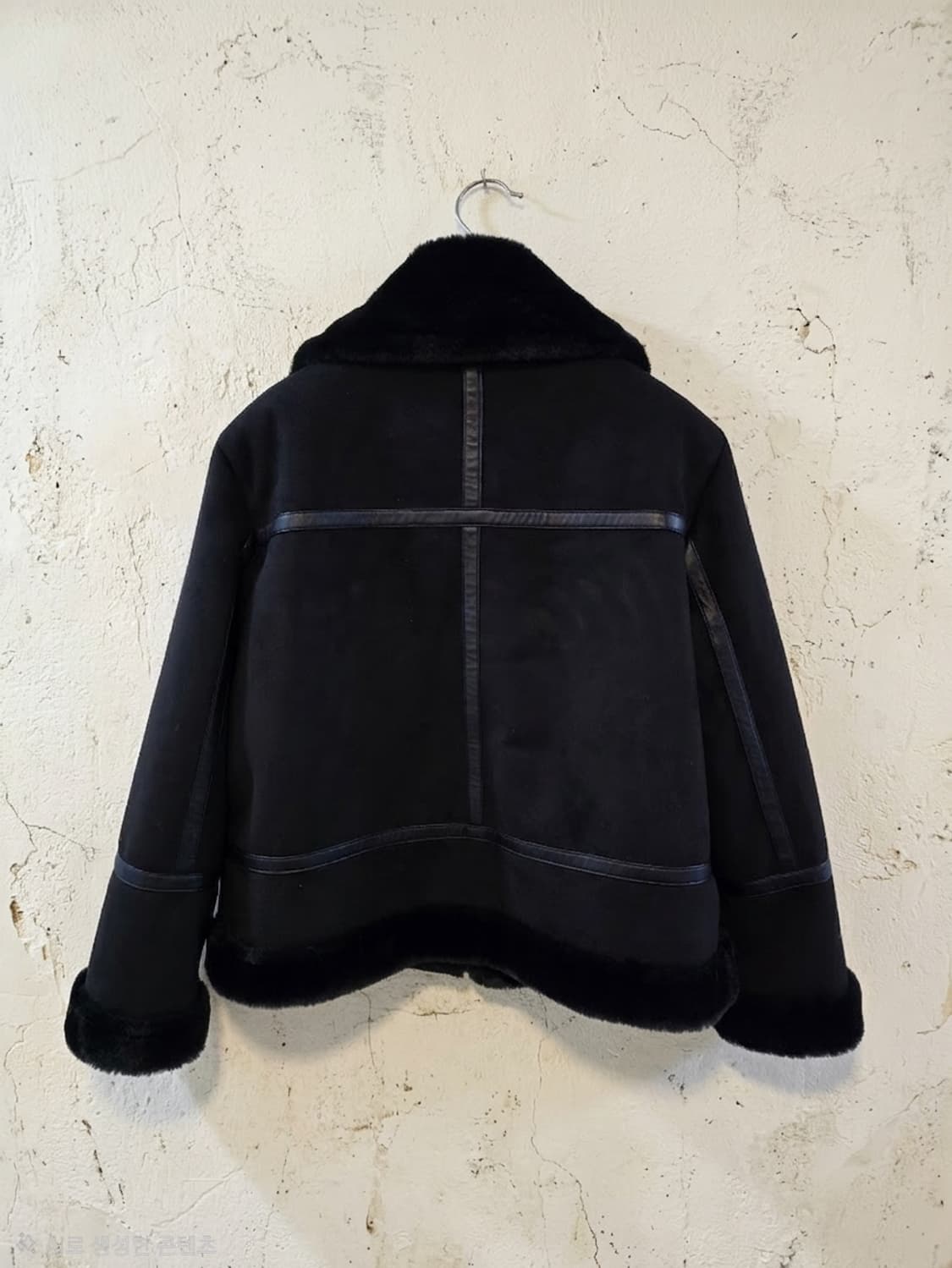 Roem 무스탕 자켓 블랙 M 상품이미지2