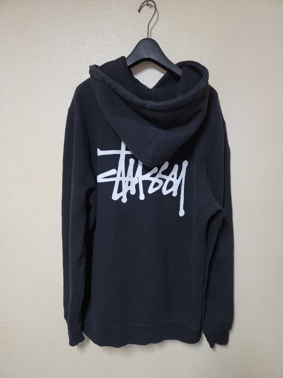 스투시 베이직 기모 후드티 상품이미지4