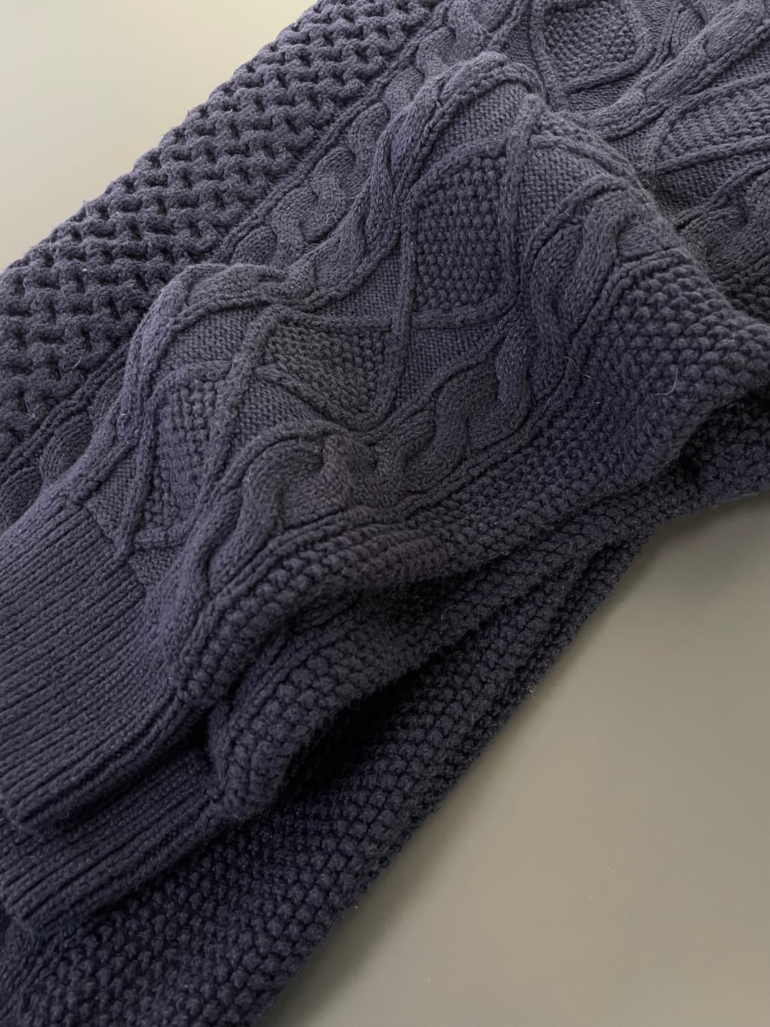 [L] 폴로 랄프로렌 꽈배기 코튼 니트 상품이미지7