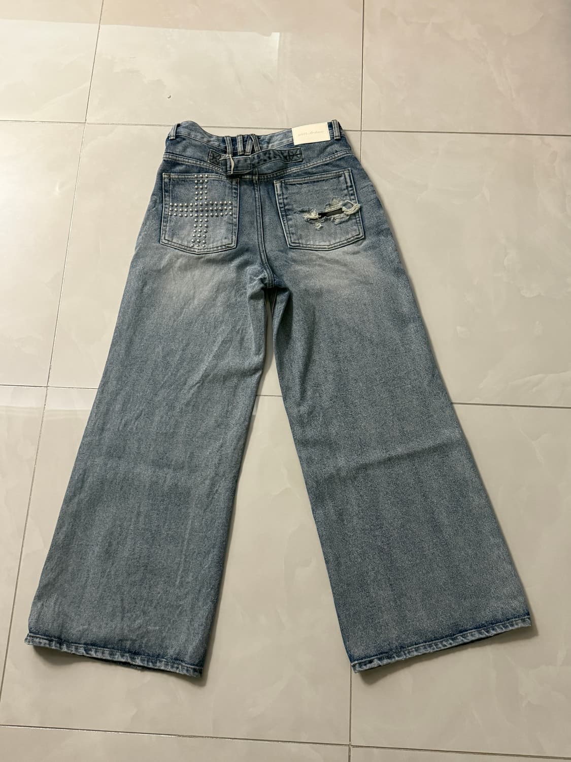 2000 Archives SNYDER 와이드 데님 상품이미지4