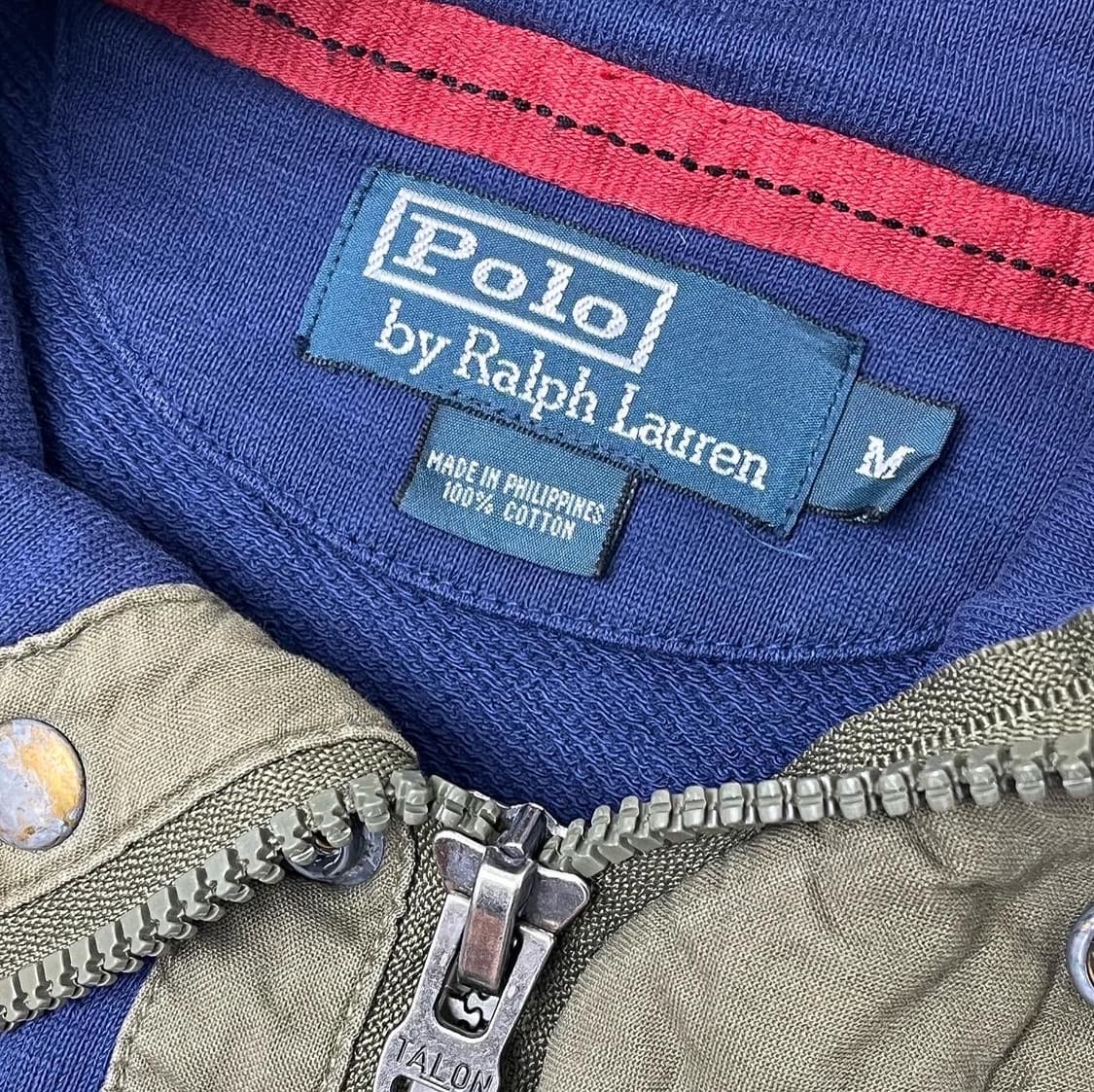 폴로 랄프로렌 블루 엘보패치 코튼 풀오버 상품이미지7