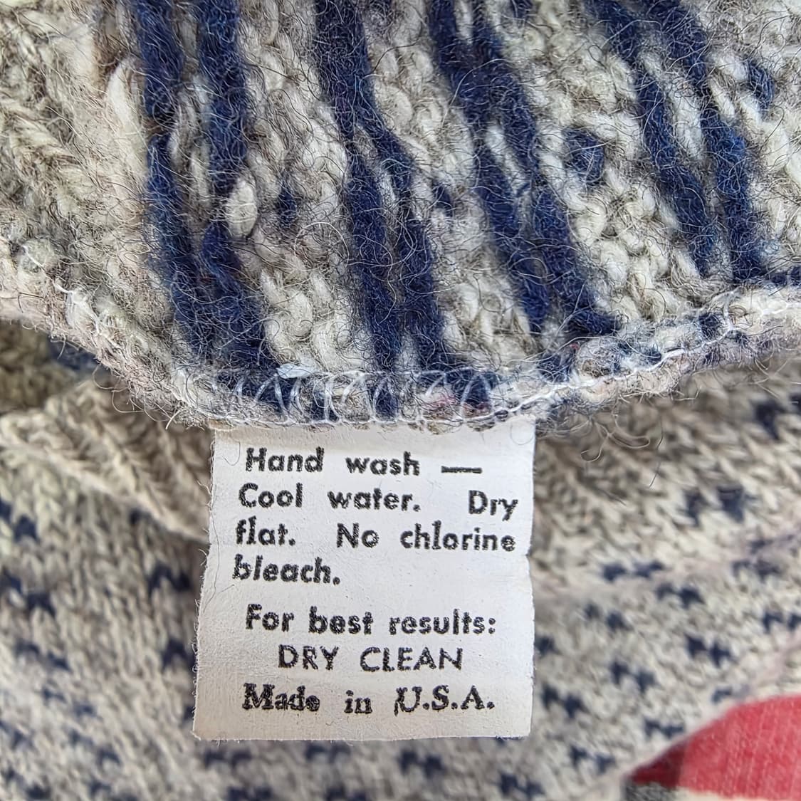 USA제 ALPS 알프스 버드아이 울니트 스웨터 상품이미지9