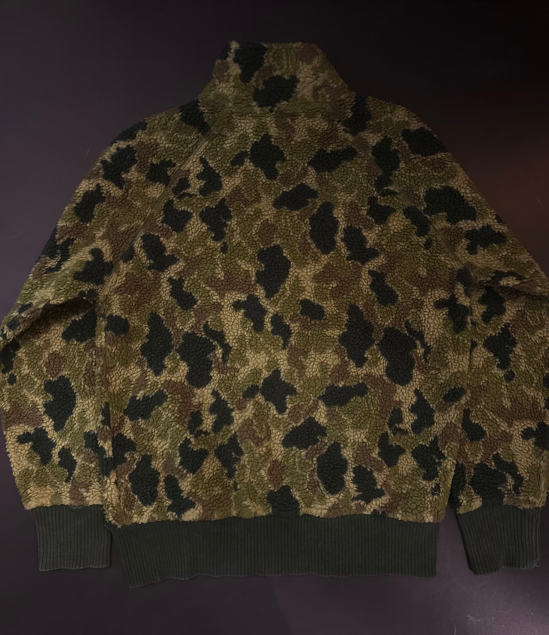 GAP 카모 플리스 M 상품이미지2