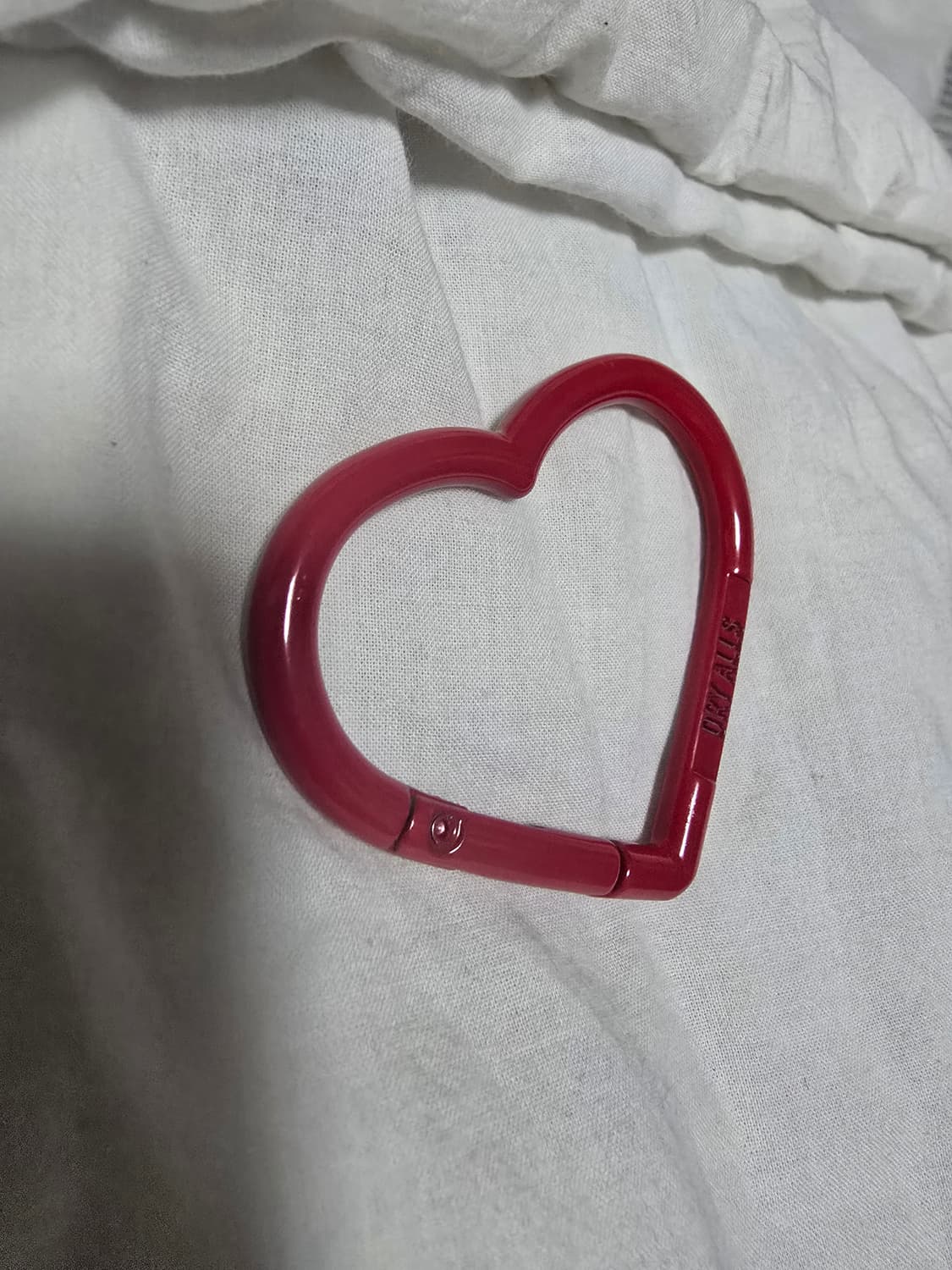 휴먼메이드 하트 카라비너 레드 상품이미지2