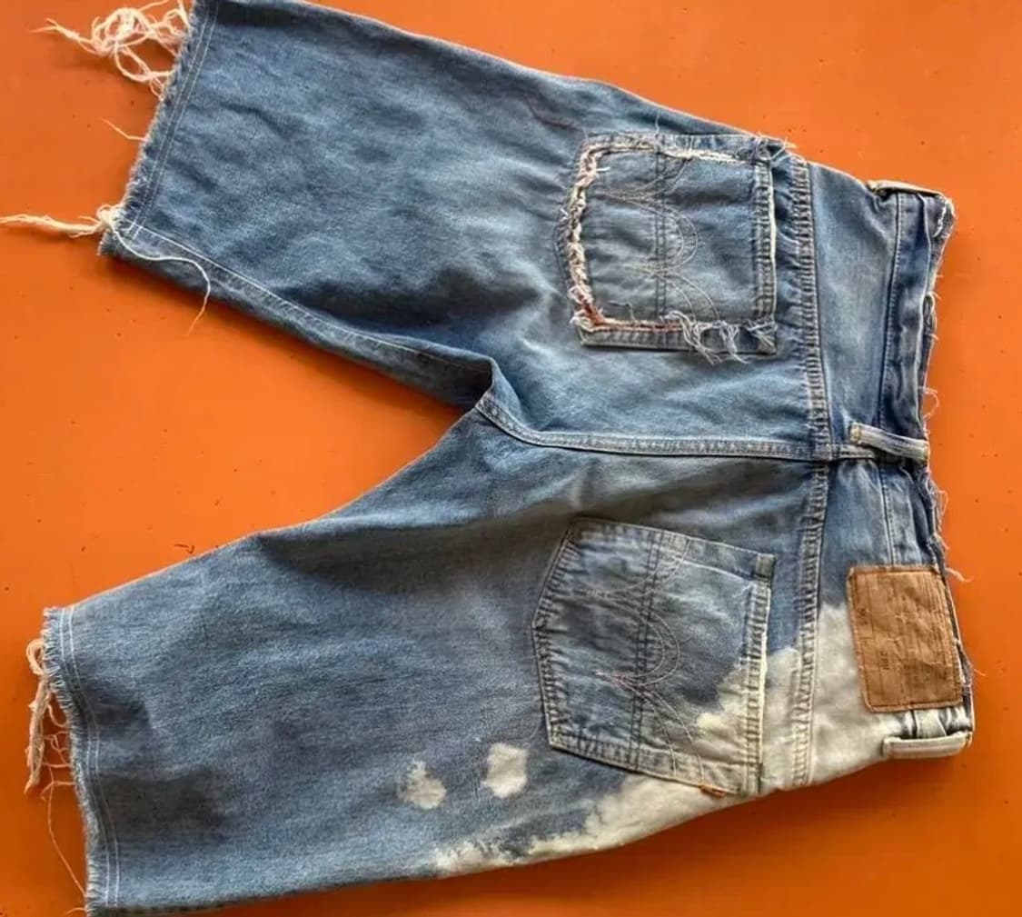 EDWIN 에드윈 505 빈티지 데님 숏 (made in japan) 상품이미지7