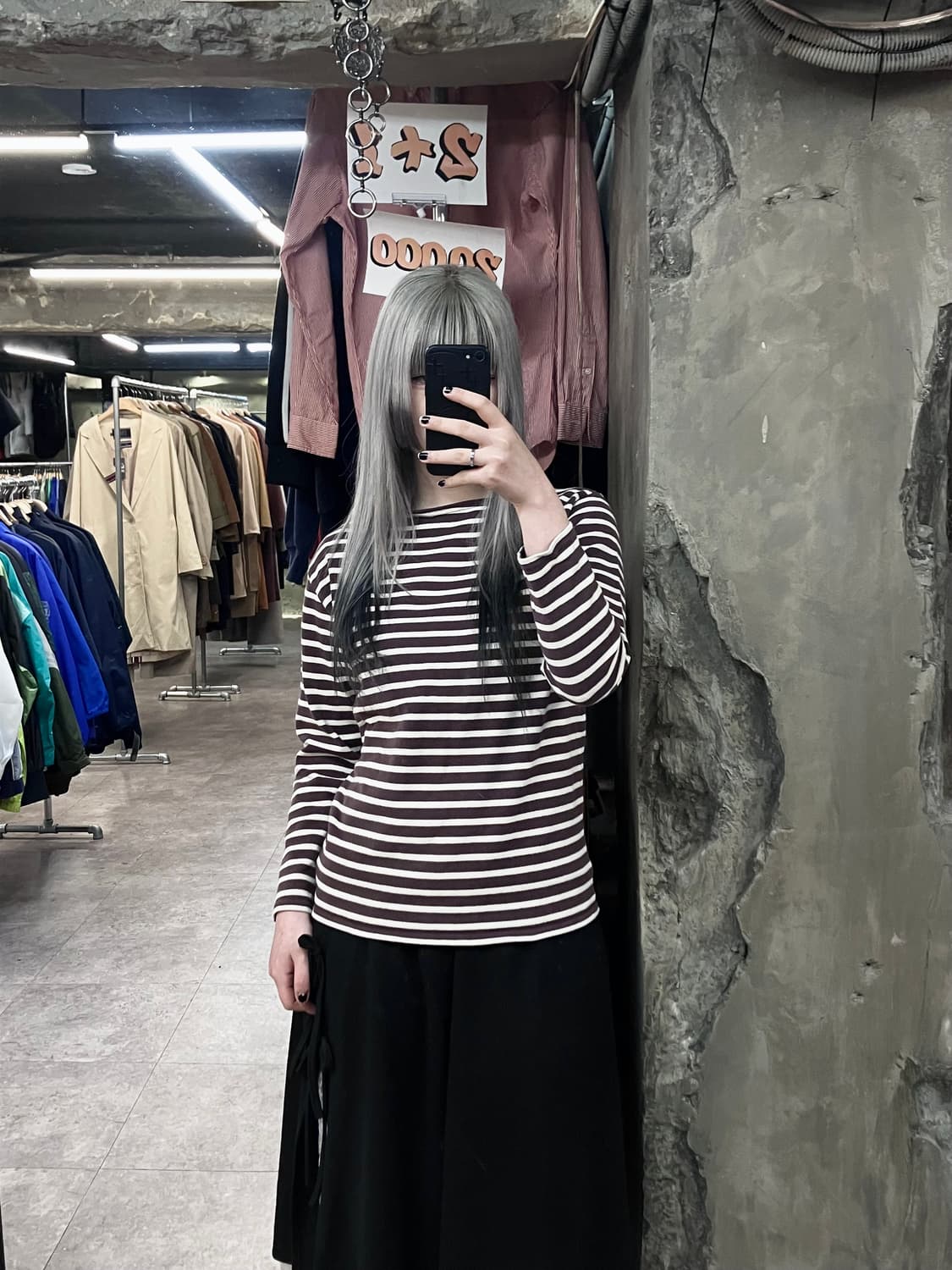 세인트제임스 스트라이브 긴팔 티셔츠 브라운  #csz3297 상품이미지2