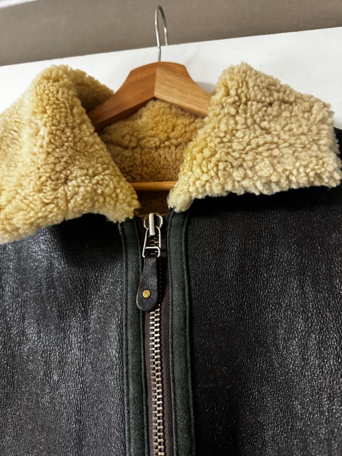 스투시 90s B-3 시어링 무스탕 B3 자켓 L 사이즈  상품이미지4