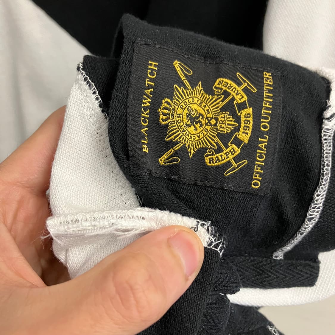 N293 폴로 빅포니 블랙와치 카라 반팔 pk 블랙워치 상품이미지4