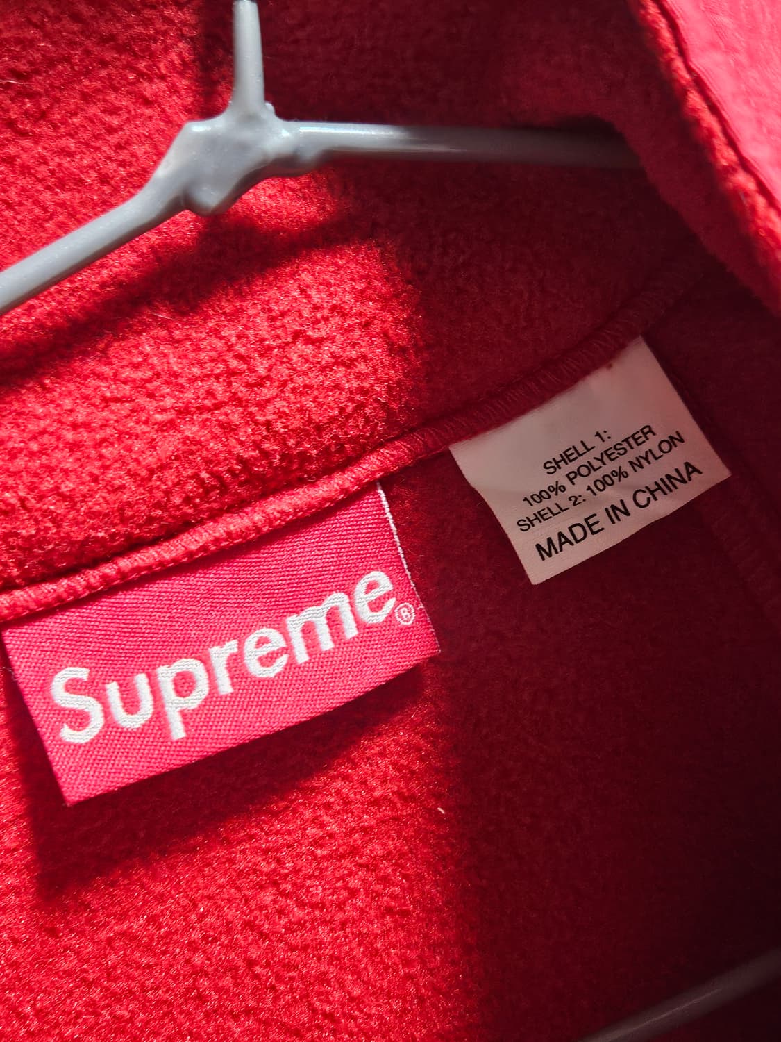 슈프림 18fw 폴라텍 집 업 자켓 S 상품이미지6