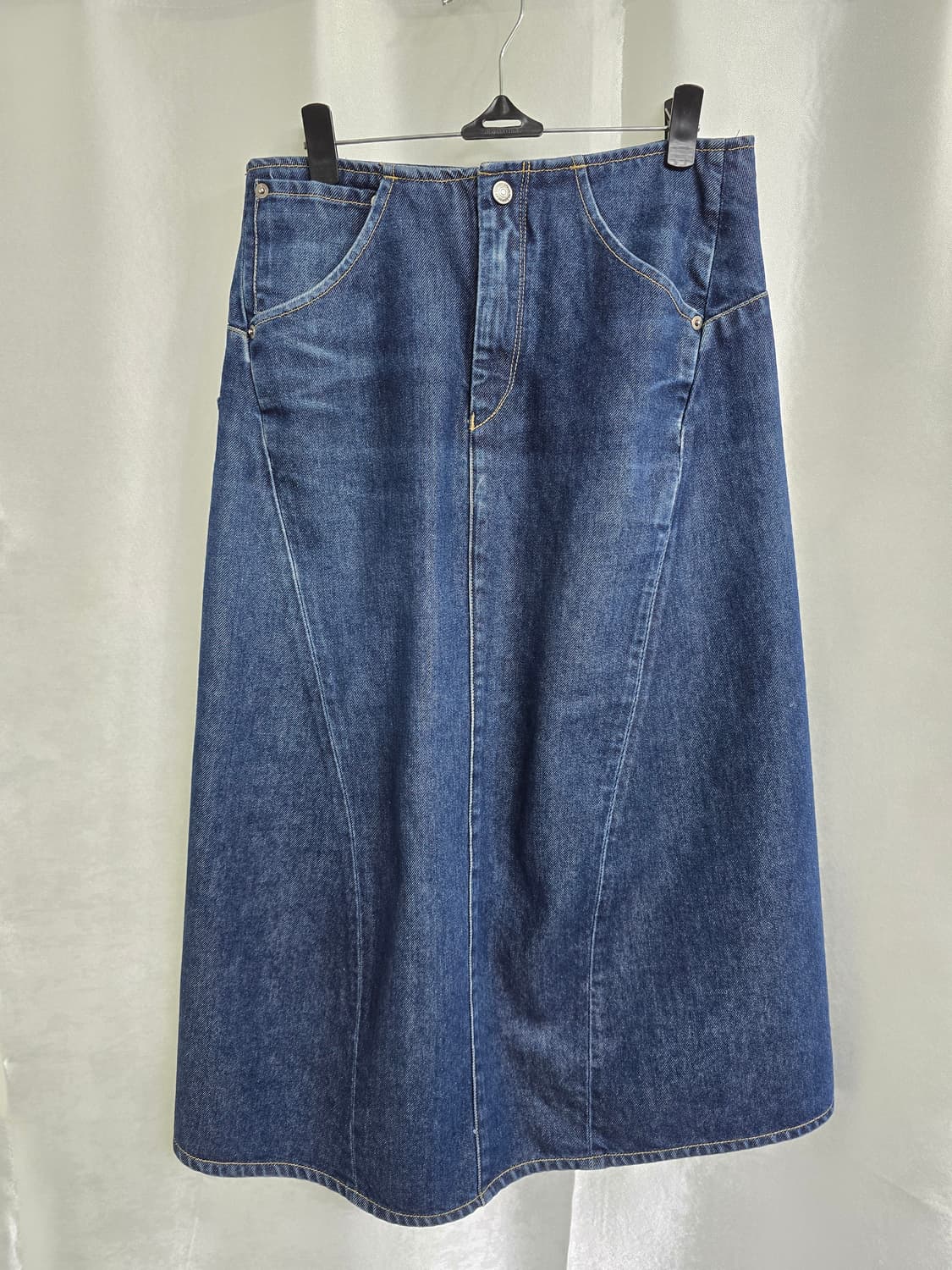리바이스 청 데님 A라인 롱스커트 (1535) 상품이미지1