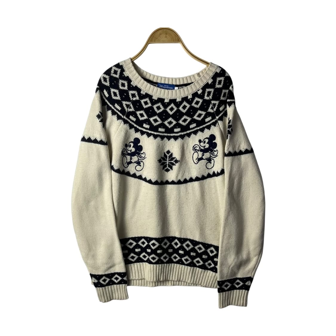 [Disney] 디즈니 미키마우스 노르딕 니트 상품이미지1