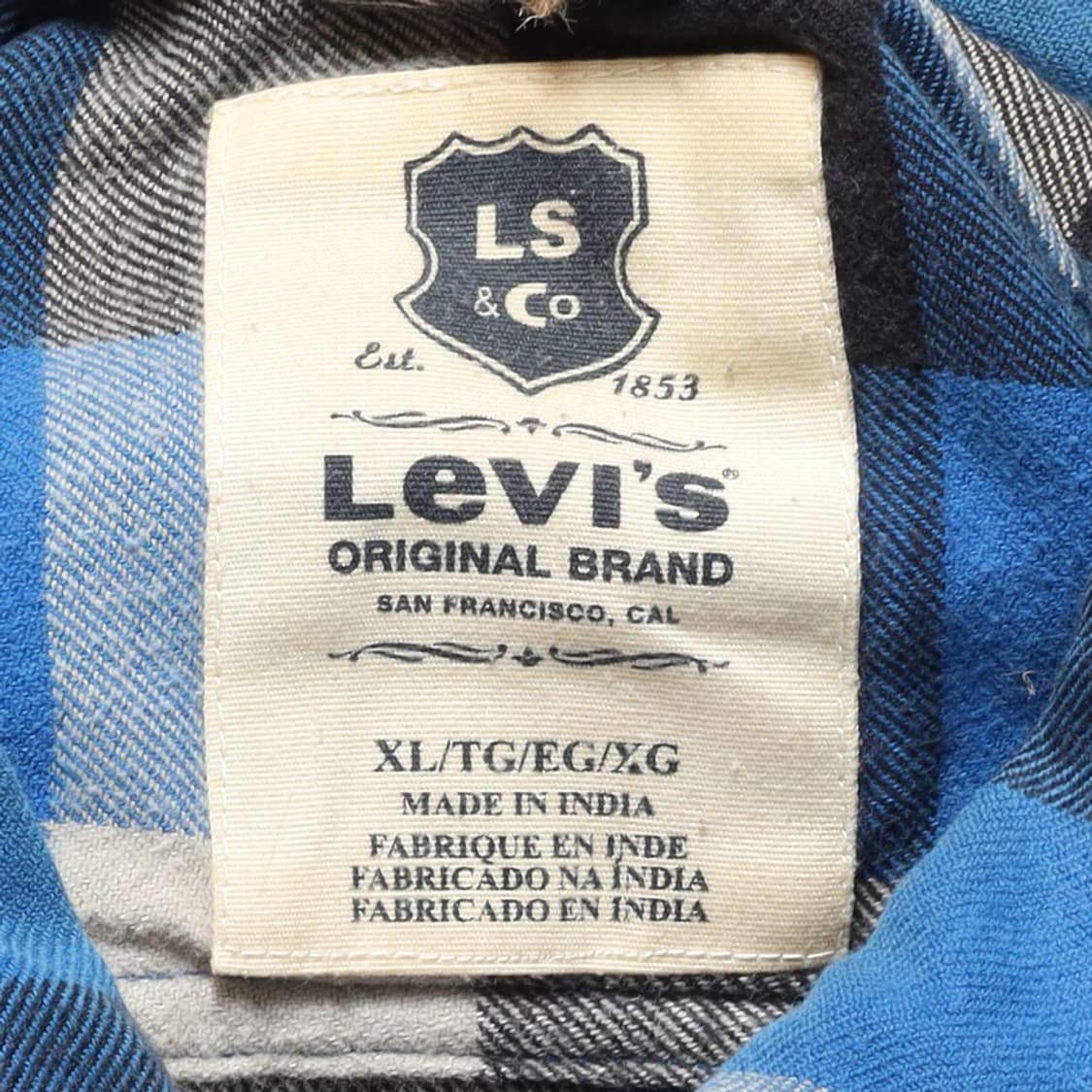 리바이스 Levi's Check Shirt
 상품이미지7