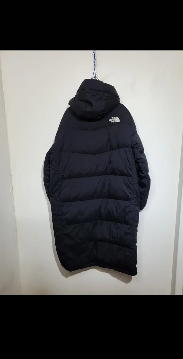 노스페이스 구스다운 롱패딩 점퍼 블랙 거위털 빅사이즈 패딩코트  상품이미지7