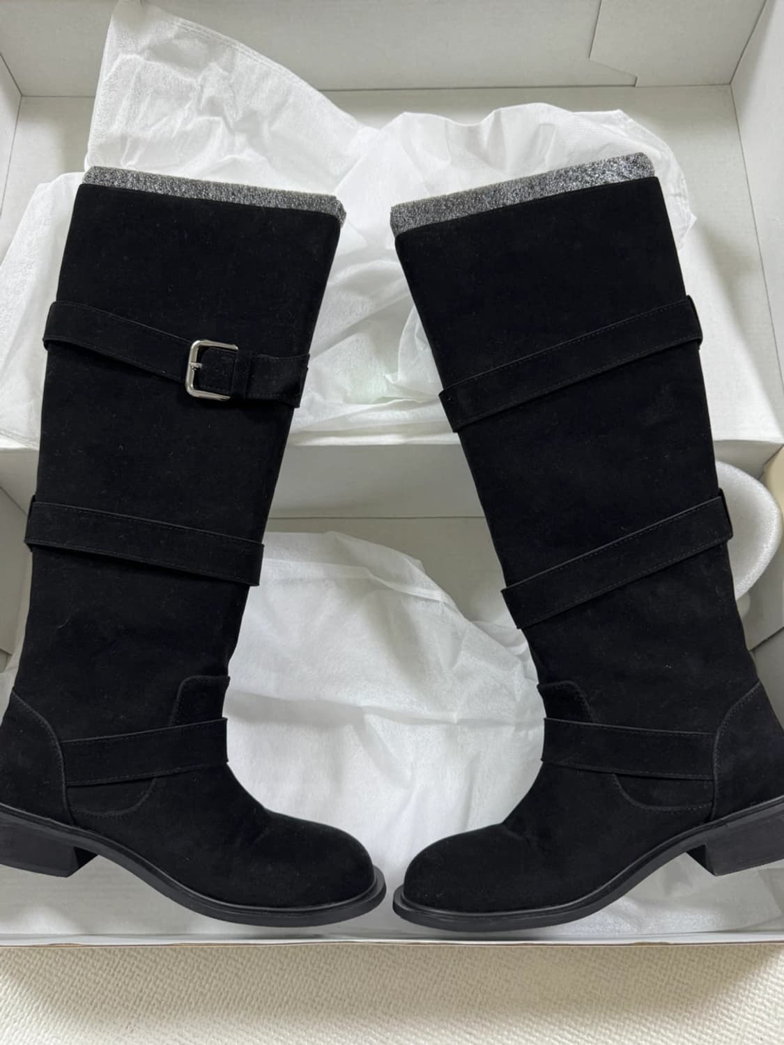 포멜카멜레 버클 롱부츠 블랙 230 (149000원)  상품이미지8