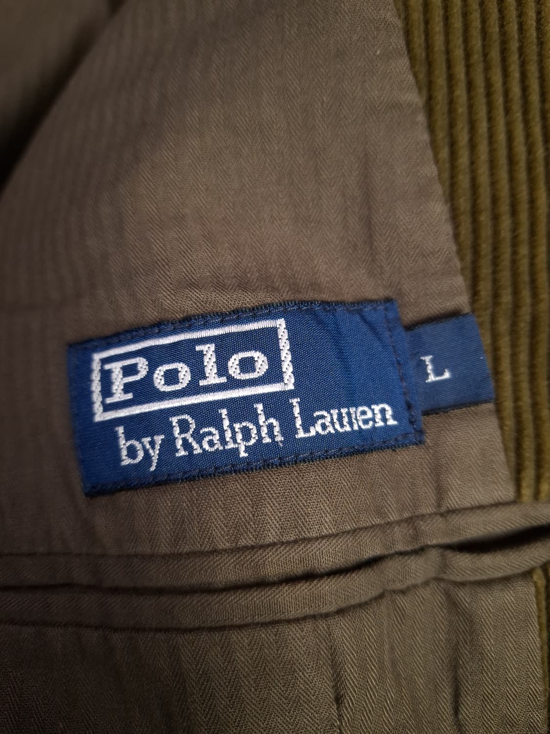 오리지날 랄프로렌 폴로 코듀로이 클래식 3버튼  블레이져 상품이미지4