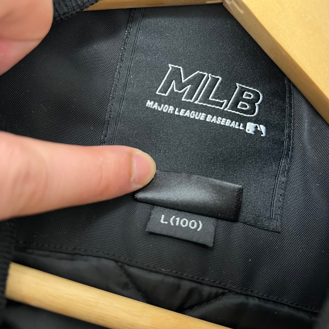 MLB 엠엘비 NY 블랙 베이스볼 자켓 상품이미지6