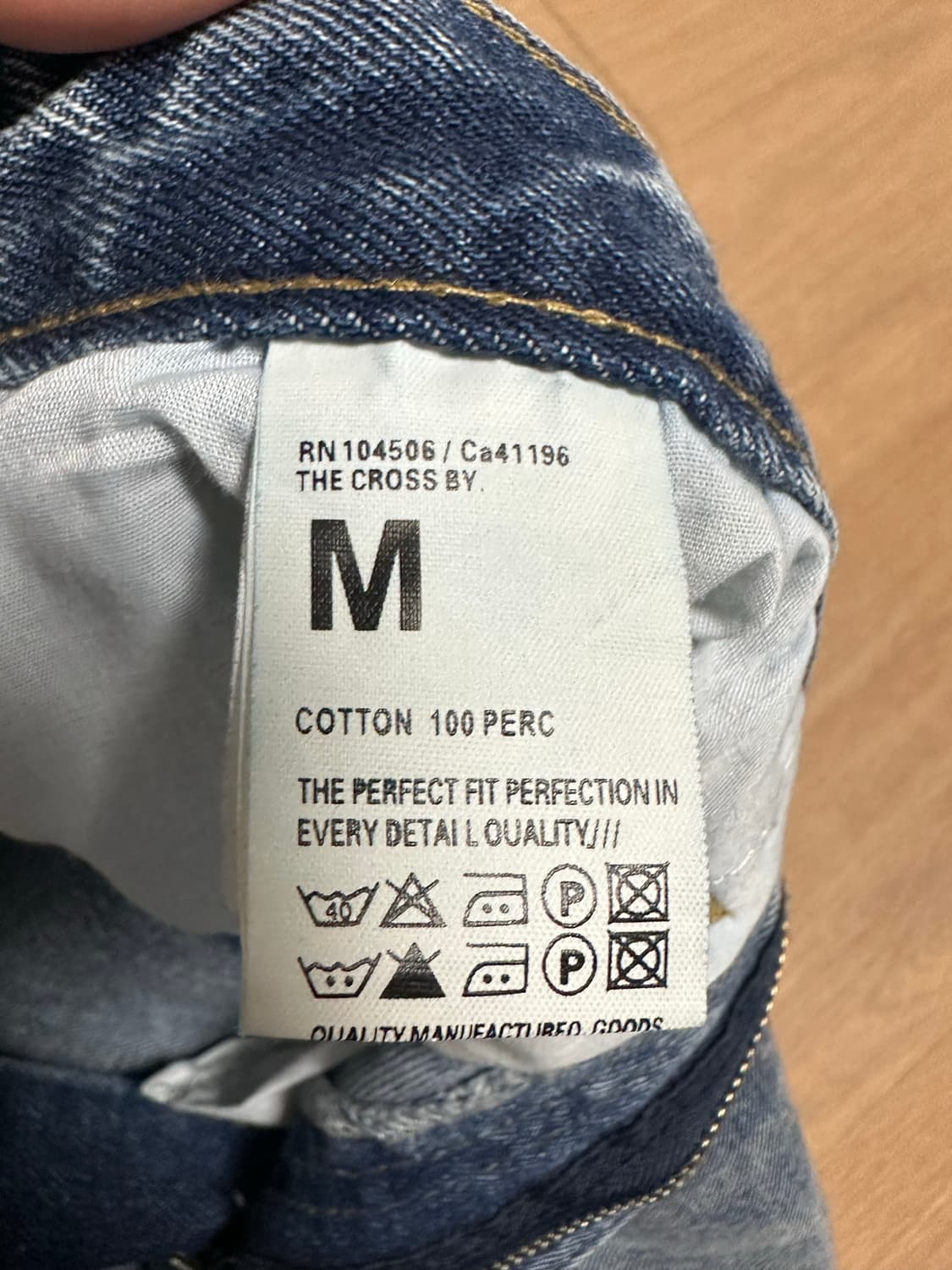 더 크로스 데님 카고 바지 상품이미지3