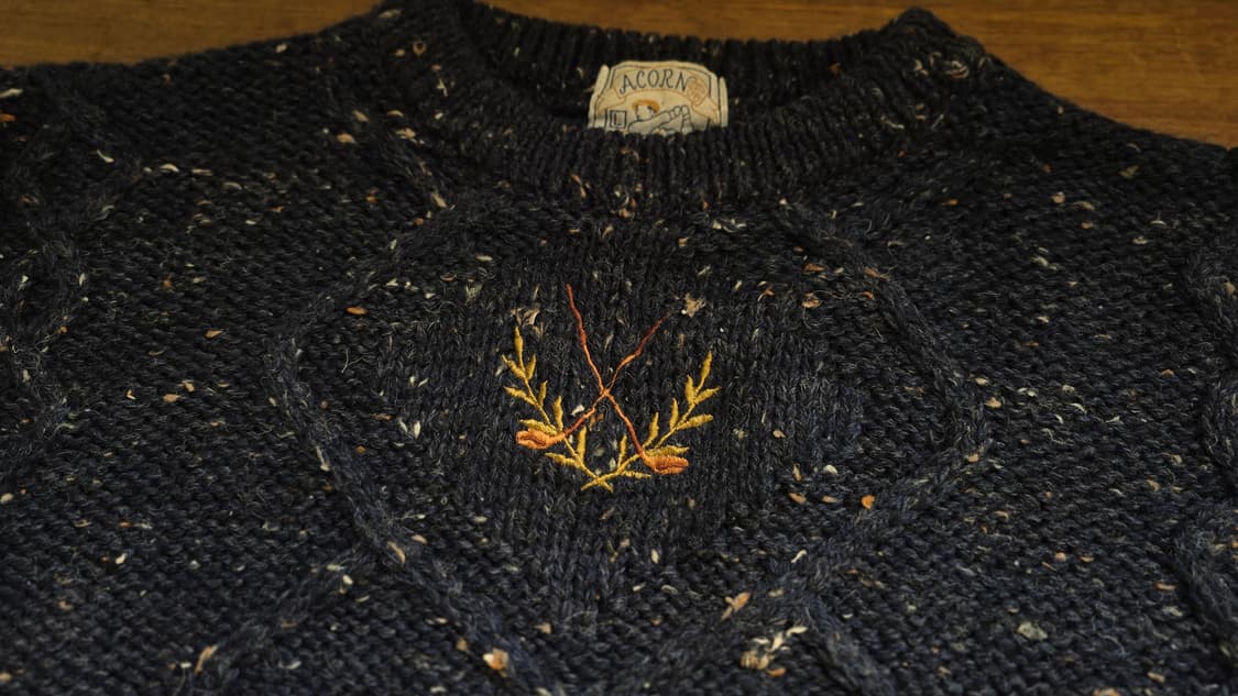 ACORN 유로 빈티지 피셔맨 니트 XL ~XXL 상품이미지3