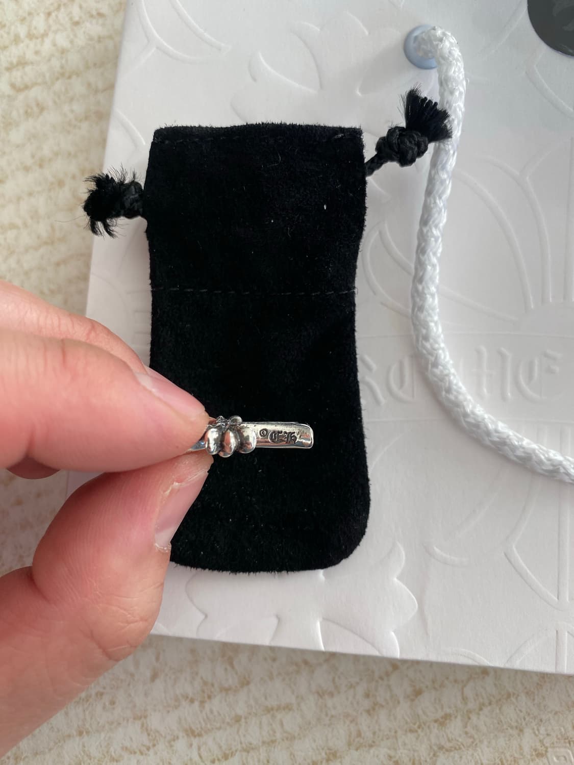 (새제품) 크롬하츠 타이니크로스 다이아 풀파베 상품이미지4