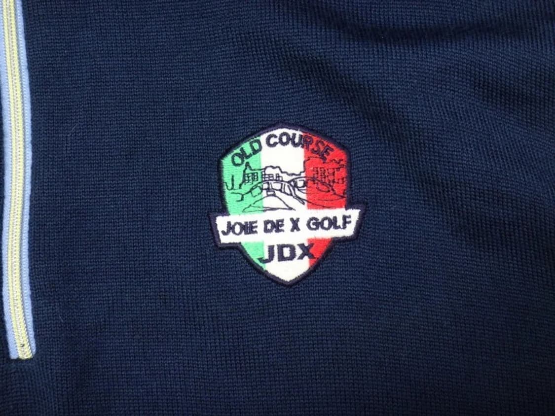 (XL/105) JDX 골프 남성 모직 반집업 니트 상품이미지4