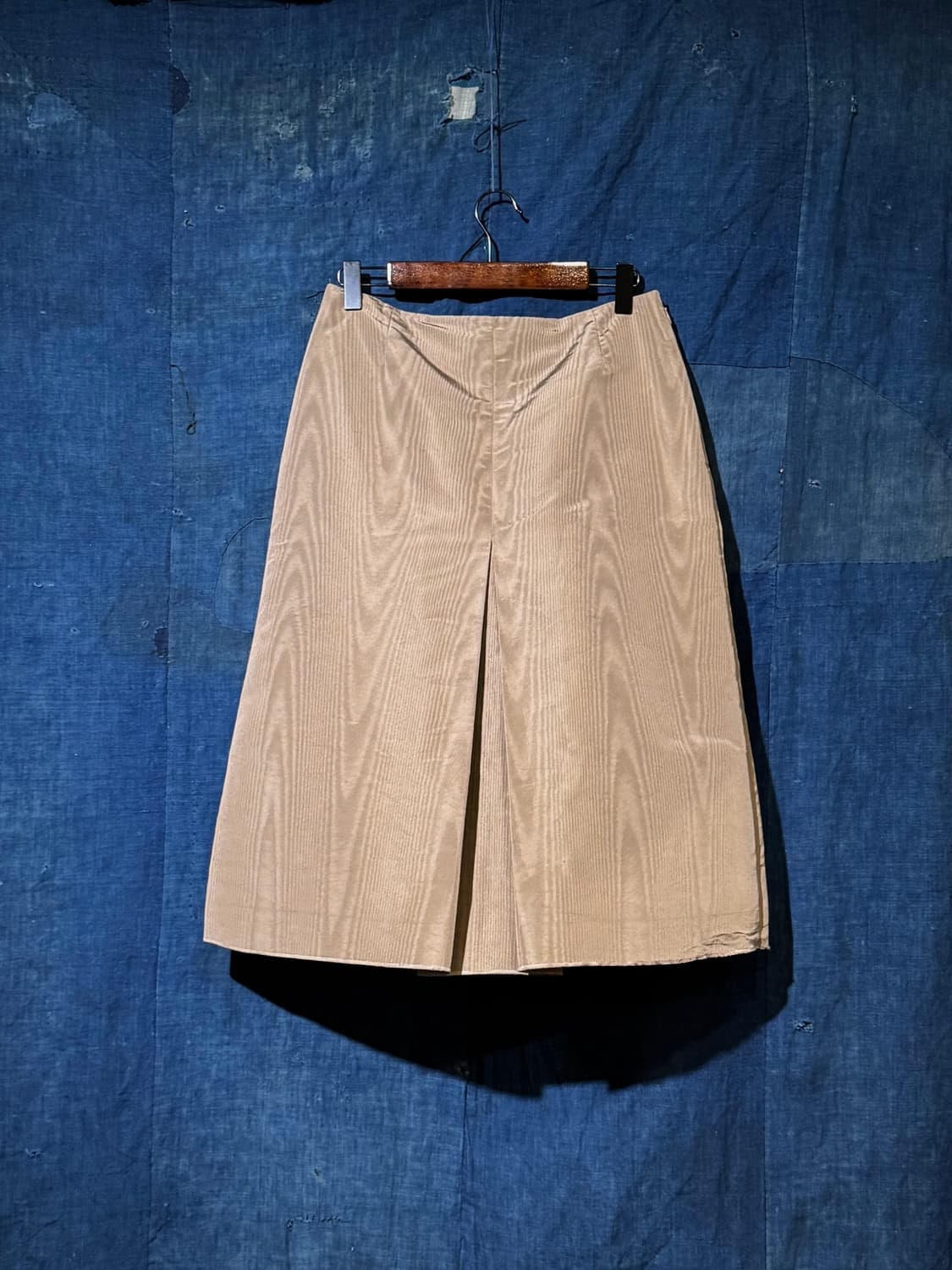 28inch ) PRADA Moire Silk Slit Skirt 상품이미지7