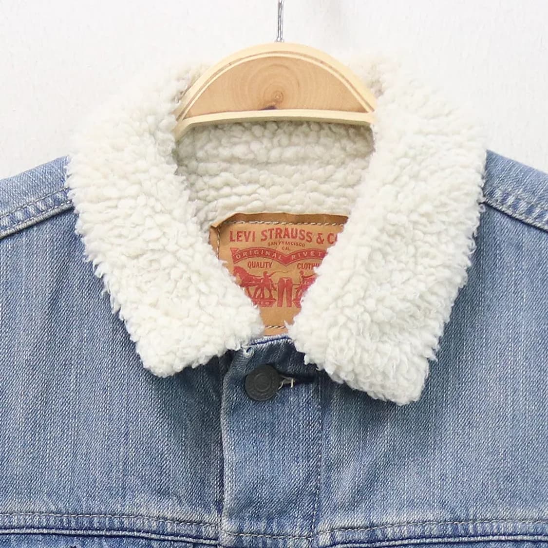 리바이스 뽀글이 데님 자켓 62187 상품이미지3