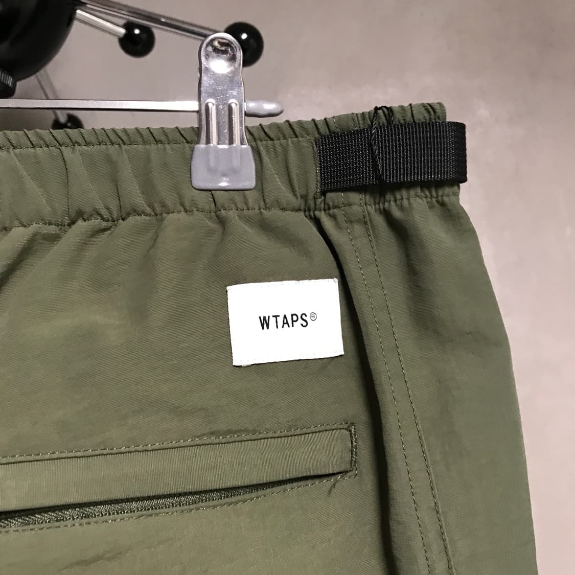 더블탭스 카키 반바지 33 상품이미지6