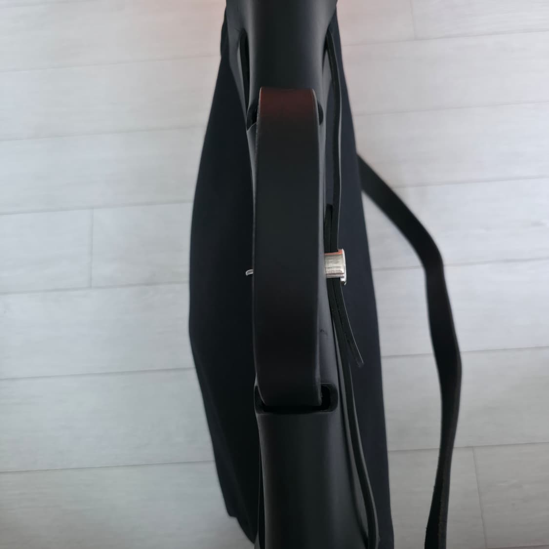 에르메스 에르백39 에르백mm 캔버스 블랙 숄더백 상품이미지3