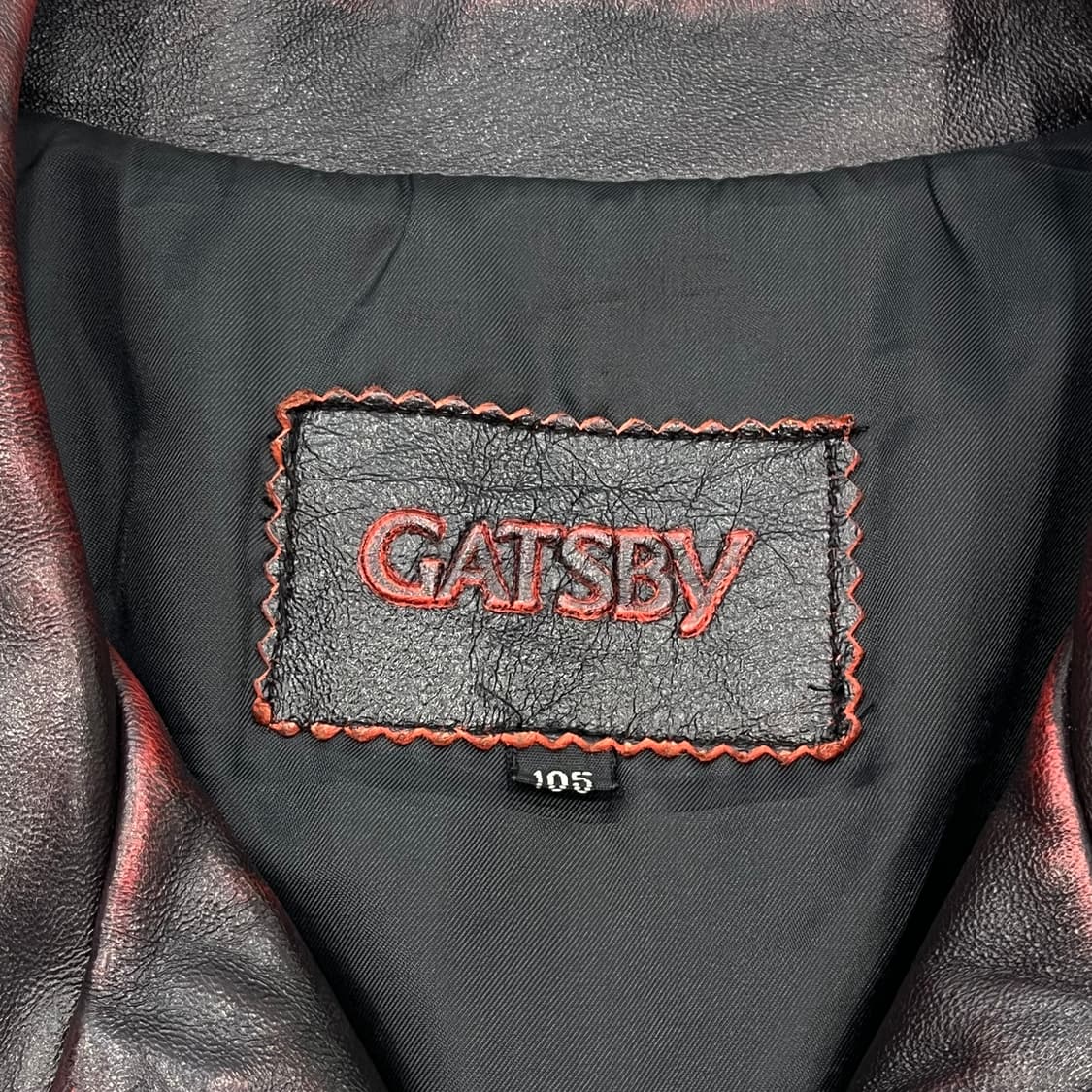 105 GATSBY 빈티지 레더 가죽 자켓 상품이미지6