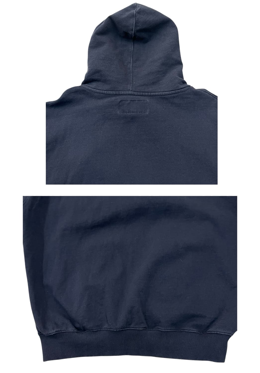 에이카화이트 AECA 후드티 네이비 L #csz2061 상품이미지8