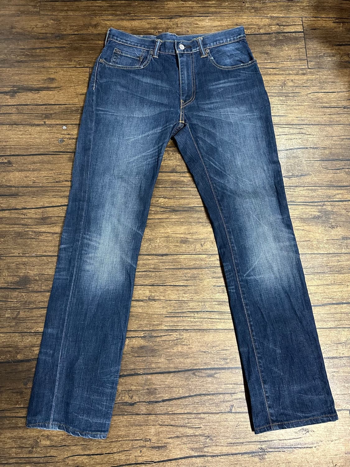 리바이스(LEVIS) 551 레드탭 워싱 데님팬츠 W32 상품이미지6