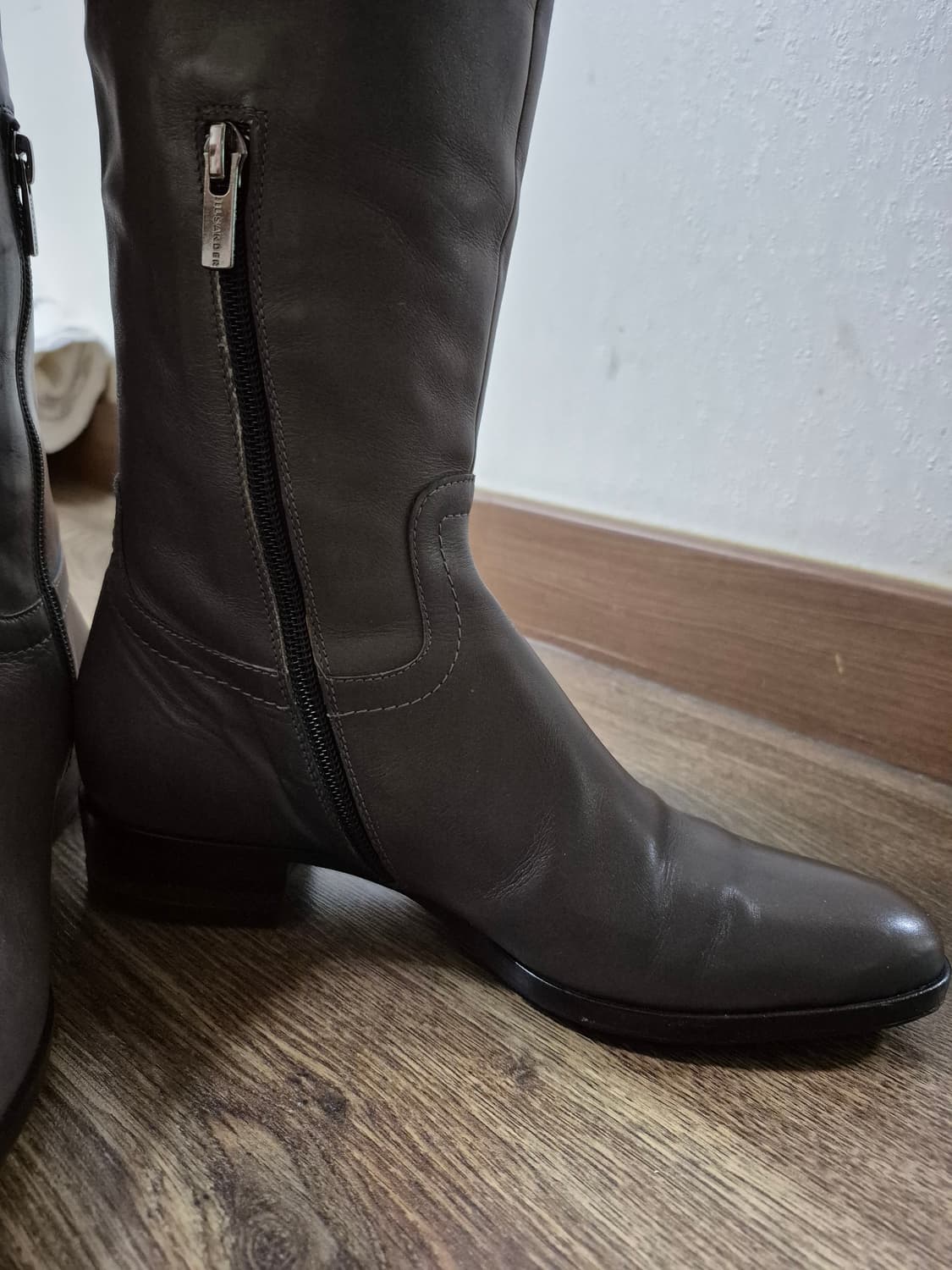 질샌더 JILSANDER 니하이 버클 부츠 상품이미지6