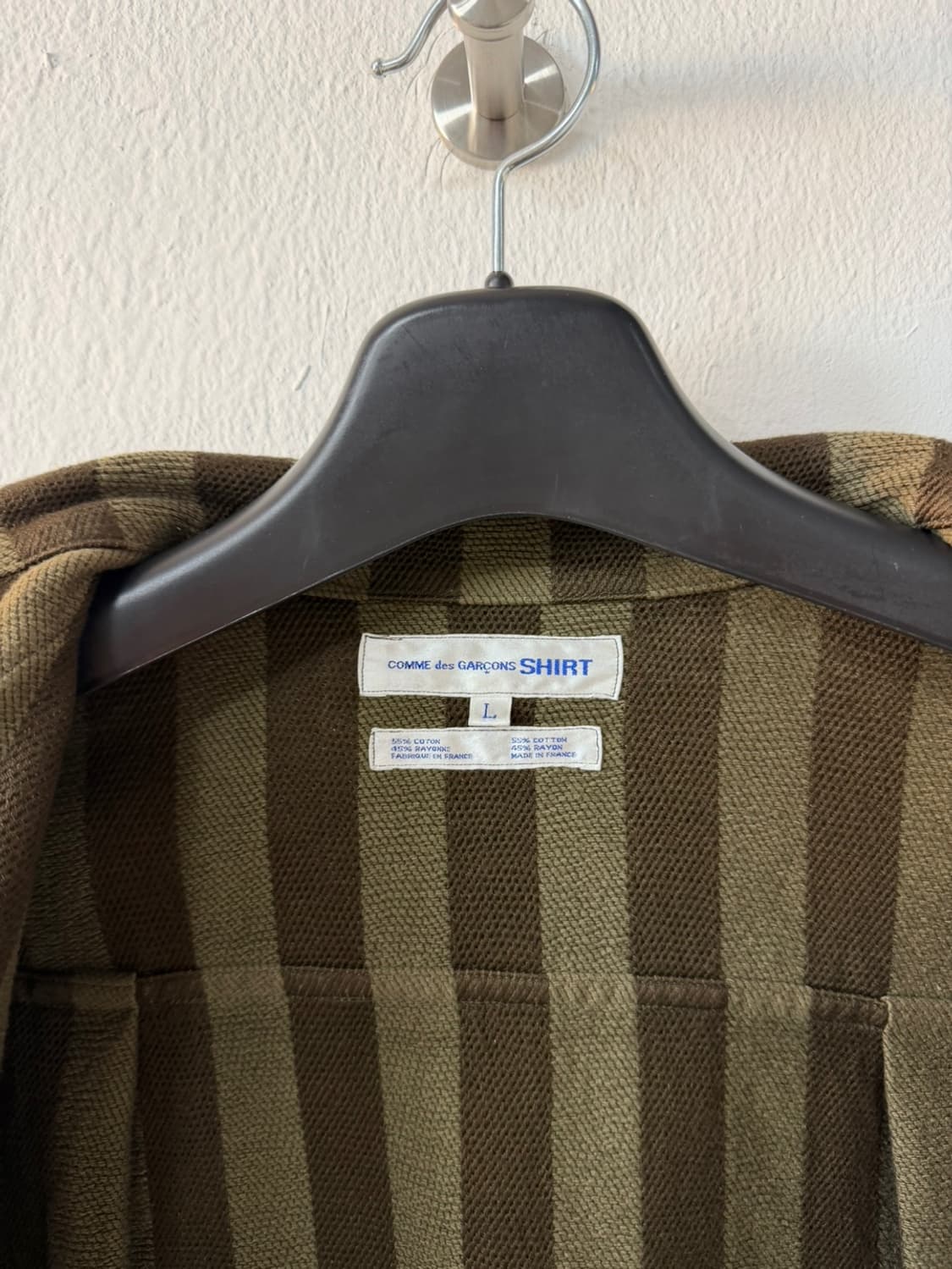 꼼데가르송 셔츠 인사이드 아웃 자켓  상품이미지8