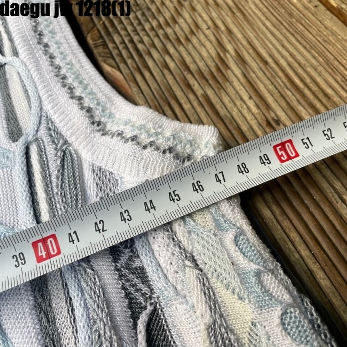 쿠지니트조끼  상품이미지5