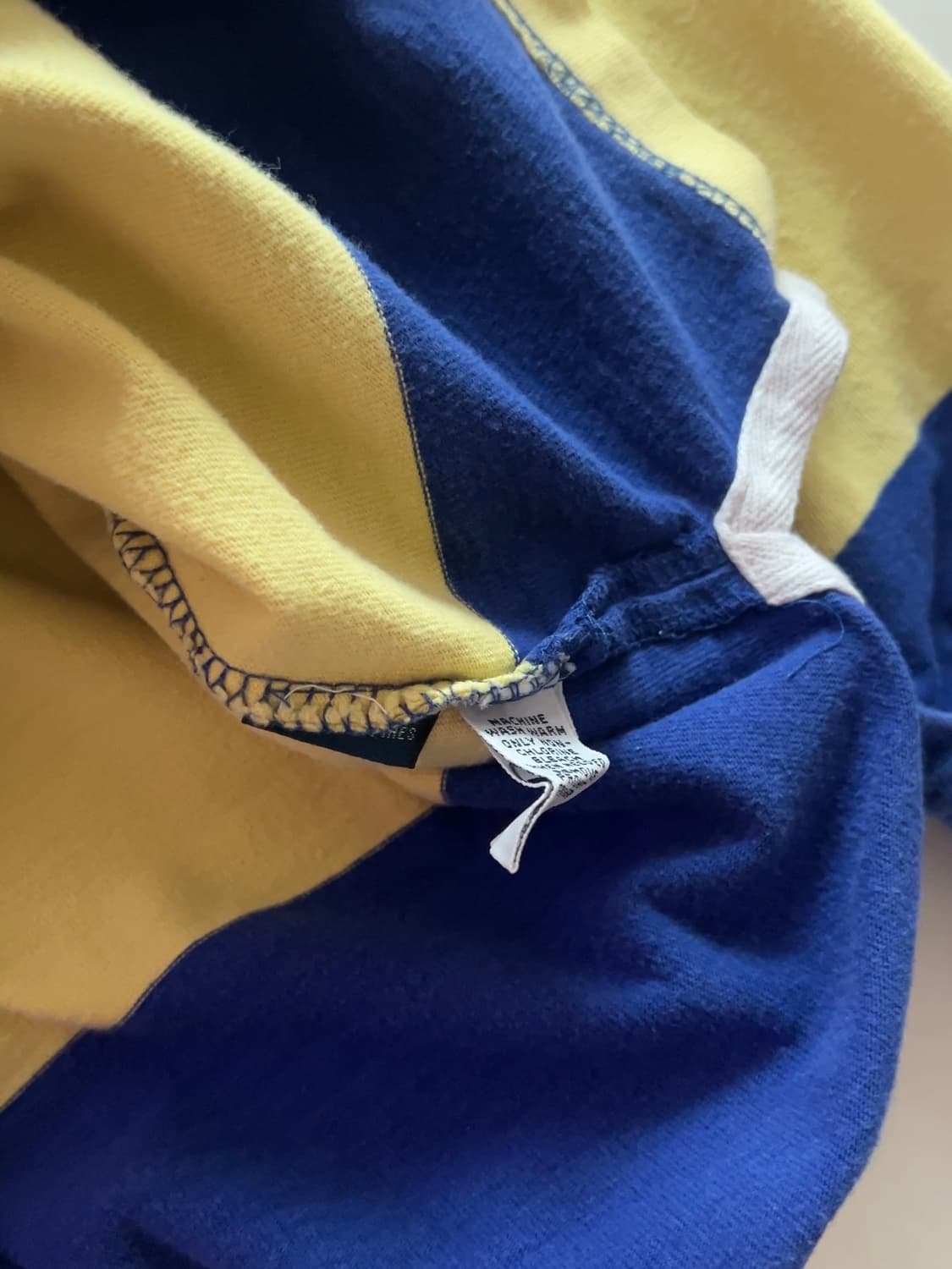 폴로 랄프로렌 단가라 럭비티 M 상품이미지5