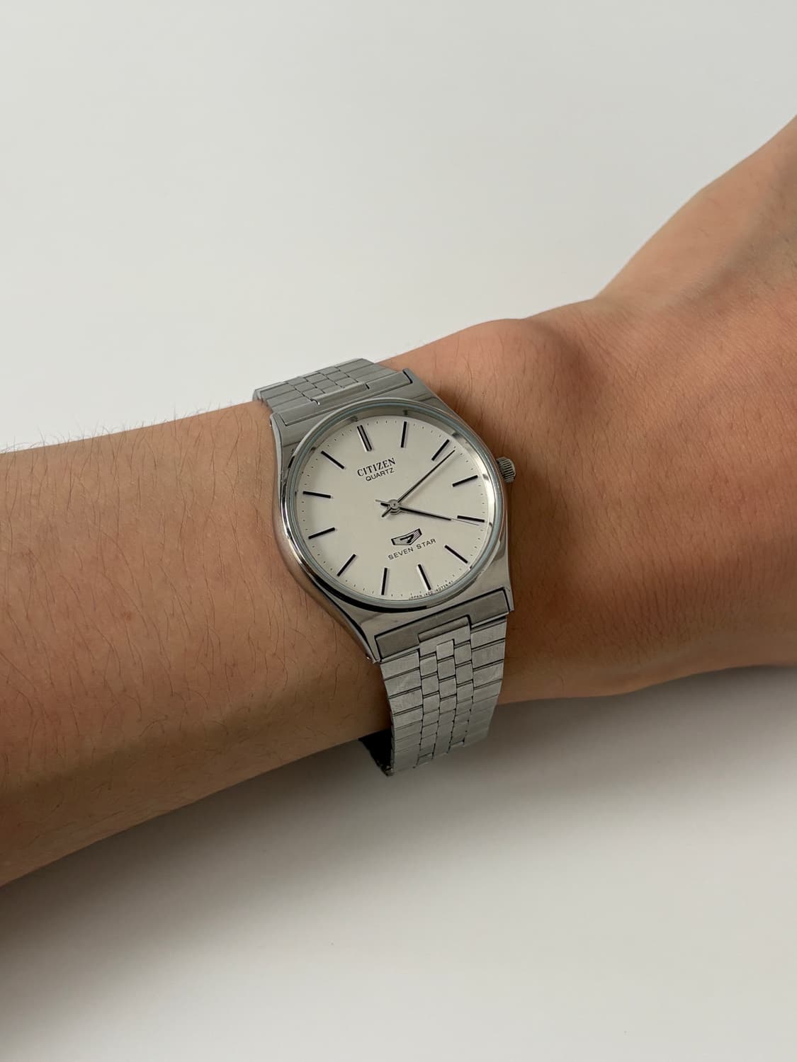 1980s Seven Star Silver Quartz 상품이미지10