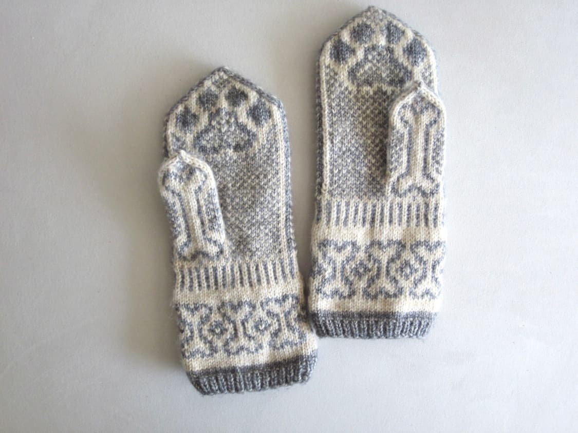 일본인 핸드메이드 강아지 장갑 상품이미지4