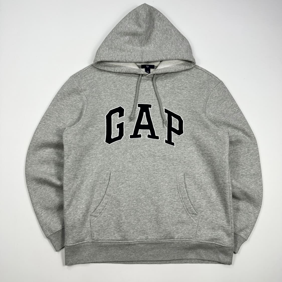 GAP 갭 오리지널 시그니쳐 루즈핏 후드티 그레이 M 상품이미지1
