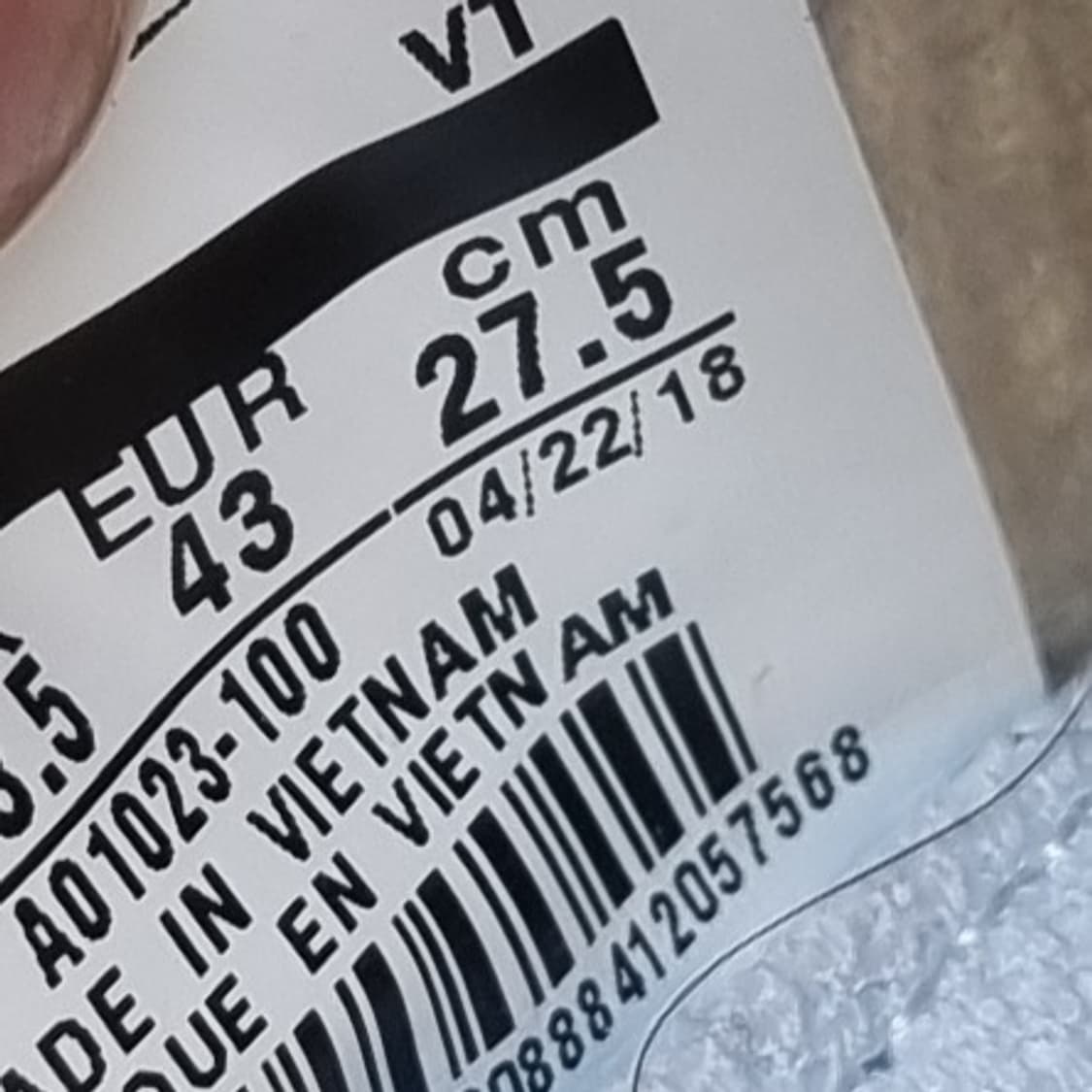 나이키 오브화이트 남성운동화 275 상품이미지6